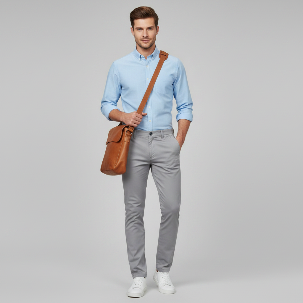 Albert Slim Fit Chinos | Men's Trousers 1