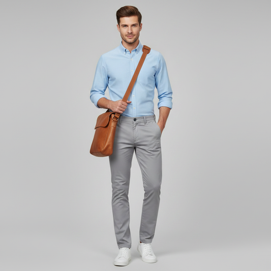 Albert Slim Fit Chinos | Men's Trousers 1