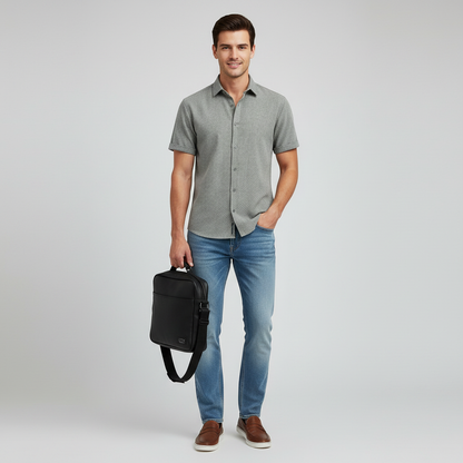 Men's Casual Summer Shirt | Short Sleeve Leisurewear 2
