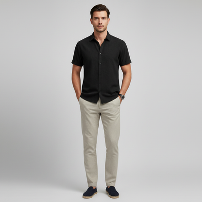 Men's Casual Summer Shirt | Short Sleeve Leisurewear 4
