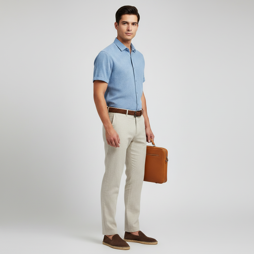 Men's Casual Summer Shirt | Short Sleeve Leisurewear 5