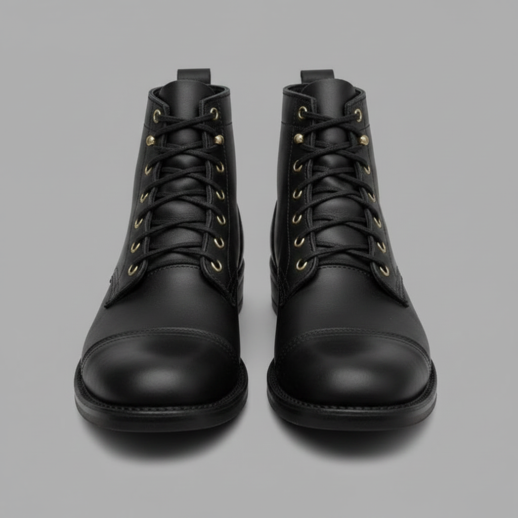 Men's Classic Ankle Work Boots | Durable Lace-Up Work Boots 2