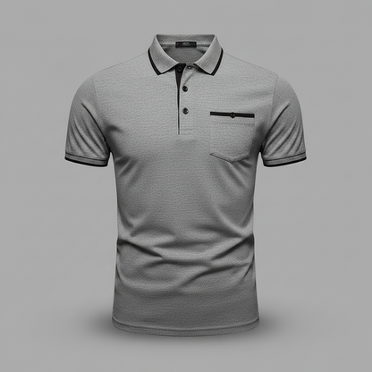 Men's Classic Fit Long Sleeve Polo Shirt | Casual Wear 7