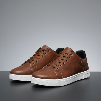 Men's Lace-Up Sneakers | Casual Low-Top Trainers 0