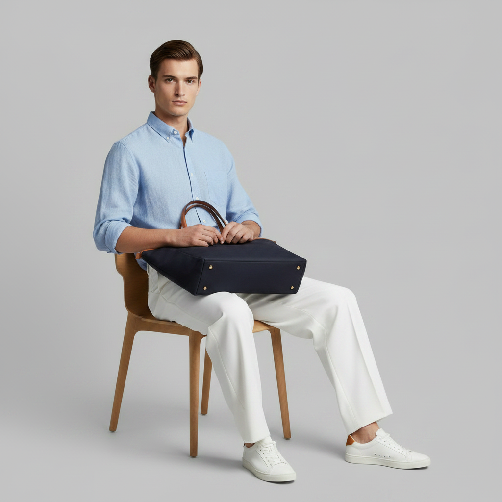 Men's Pleated Trousers | Straight Fit Formal Pants 1