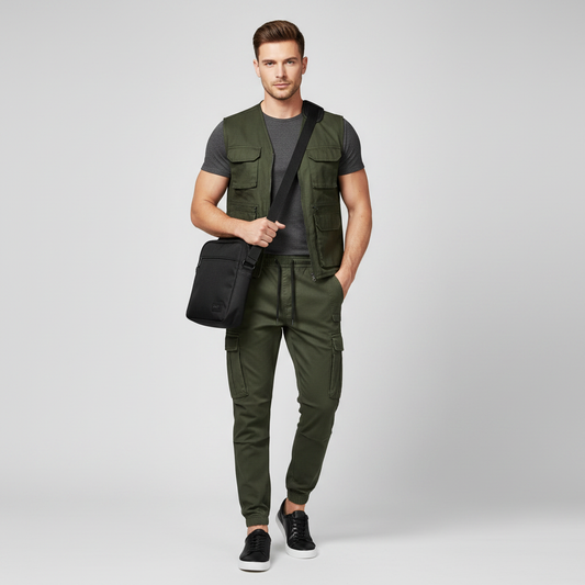 Men's Tactical Cargo Pants | Multi-Pocket Outdoor Trousers 1