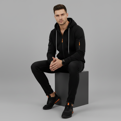 Men's Utility Zip-Up Hoodie | Casual Sweatshirt 5