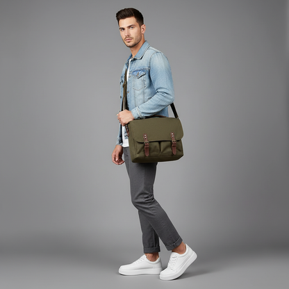Men's White Platform Sneakers | Casual Trainers 3